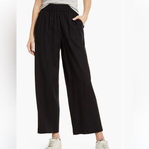 Treasure & Bond Black Wide-Leg Pants